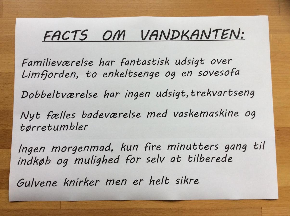 Отель Vandkanten Logstor Экстерьер фото